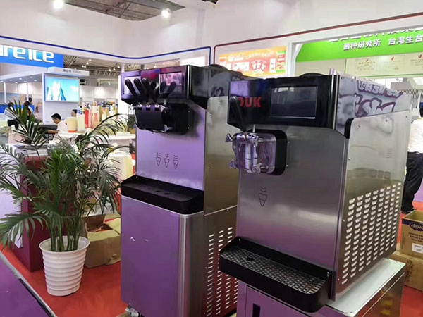 商用冰激凌機應用